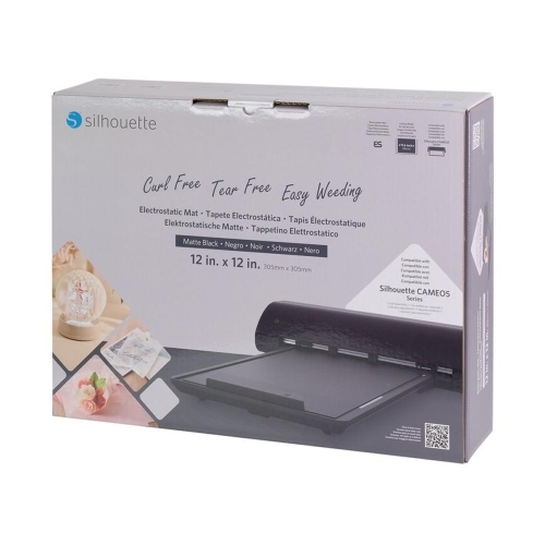 Mat Electrostatico Color Negro de 12" x 12" pulgadas