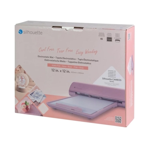 Mat Electrostatico Color Rosado de 12" x 12" pulgadas