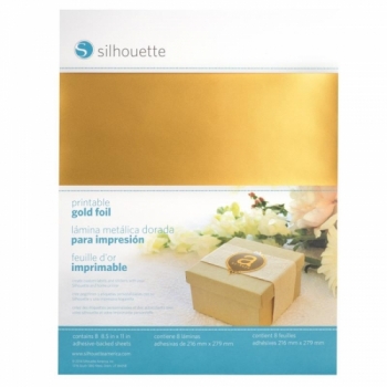 Hojas Adhesivas Doradas