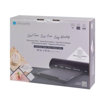 Mat Electrostatico Color Negro de 12" x 12" pulgadas