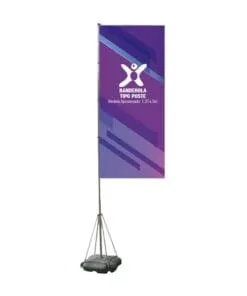 BANDEROLA TIPO POSTE