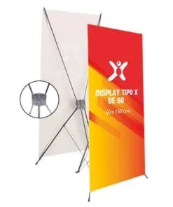 DISPLAY TIPO X DE 60 CMS