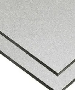PLANCHA ACM PLATEADO BRILLANTE DE 3MM