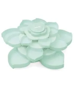 BANDEJA DE ALMACENAMIENTO TIPO FLOR MENTA