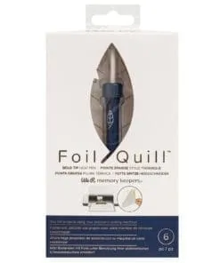 PLUMA GRUESA FOIL QUILL