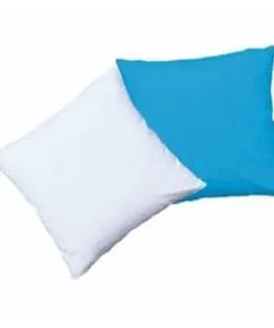 FUNDA COJIN COLOR AZUL PARA SUBLIMAR