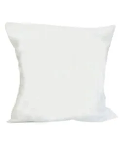 FUNDA COJIN COLOR BLANCO PARA SUBLIMAR