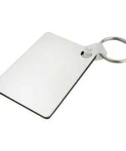 LLAVERO RECTANGULAR PARA SUBLIMAR