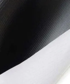 LONA BRILLANTE 13 ONZAS FONDO NEGRO DE 3.20MTS X 50MTS