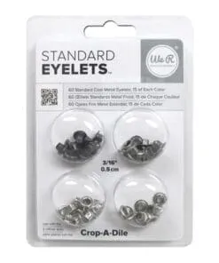 BANDEJA DE OJALES COLORES METALICOS