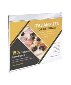 PORTA ACRILICO HORIZONTAL T/A4