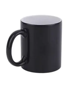 TAZA MÁGICA COLOR NEGRO PARA SUBLIMAR