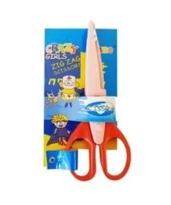 TIJERA DE FORMA DECORATIVA ROJO