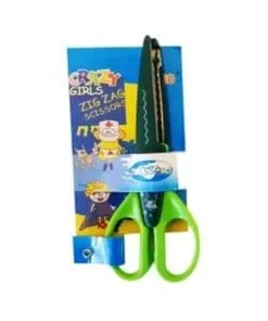 TIJERA DE FORMA DECORATIVA VERDE