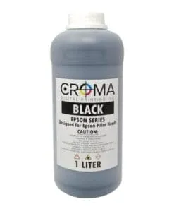 TINTA SOLVENTE CROMA COLOR NEGRO
