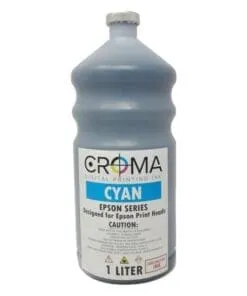 LITRO DE TINTA PARA SUBLIMACION CROMA COLOR CYAN