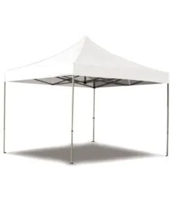 TOLDO PROMOCIONAL CON TEXTIL BLANCO
