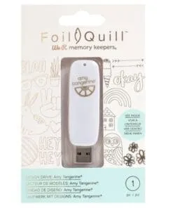 USB DISEÑOS AMY TAN PARA FOIL QUILL