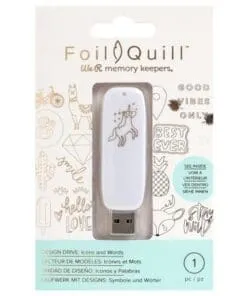 USB DISEÑOS ICONOS DE ARTE PARA FOIL QUILL