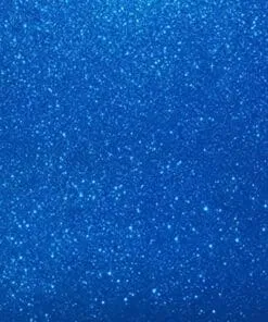 YARDA VINIL 24" PULGADAS TRANSPARENTE GLITTER SKY BLUE 453TG