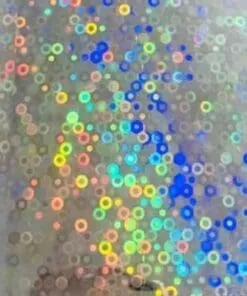 YARDA VINIL 24" PULGADAS HOLOGRAFICO BUBBLES 805