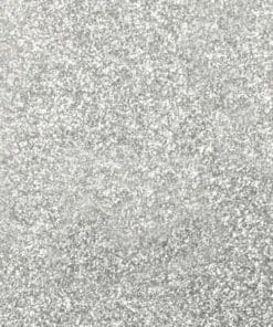 YARDA VINIL 24" PULGADAS TRANSPARENTE GLITTER SILVER 493TG