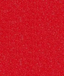 PIE 20" PULGADAS VINIL TRANSFER TEXTIL GLITTER RED 438