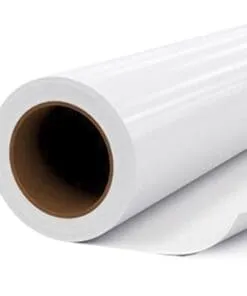 VINIL BRILLANTE NOVO-FLEX SERIE 1000 FONDO TRANSPARENTE DE 1.52MTS X 50MTS