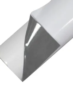VINIL BLANCO BRILLANTE NOVO-FLEX SERIE 1000 FONDO GRIS DE 1.27MTS X 50MTS