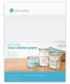 HOJAS ADHESIVAS TRANSPARENTES