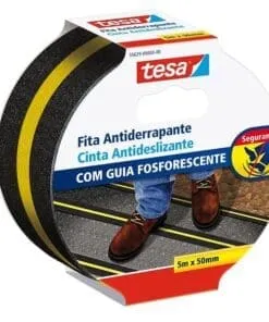 CINTA ANTIDESLIZANTE FOTOLUMINISCENTE TESA 55629 DE 50MM X 20MTS