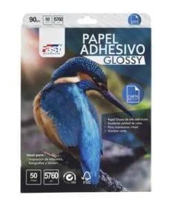 PAQUETE DE 50 HOJAS ADHESIVAS BRILLANTES FAST