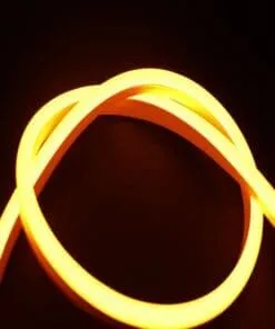 ROLLO NEON FLEX DE 5 METROS COLOR AMARILLO