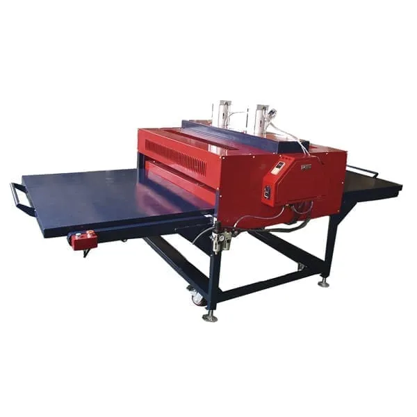 Plancha de calor pneumatica