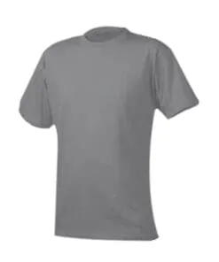 PLAYERA DE ALGODÓN GRIS TALLA L