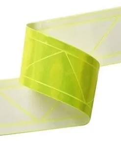 TELA REFLECTIVA 3M PARA CHALECO COLOR AMARILLO LIMÓN 1" PULGADA
