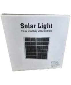 KIT DE LAMPARA Y PANEL SOLAR 120W