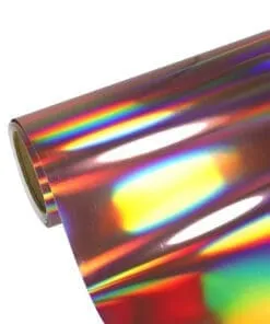 VINIL GLOSSY HOLOGRAPHIC ROSE GOLD DE 12″ PULGADAS X 1.52MTS