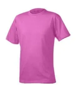 PLAYERA DE ALGODÓN FUCSIA TALLA L