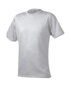 PLAYERA DE ALGODÓN GRIS CLARO TALLA L