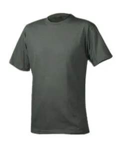 PLAYERA DE ALGODÓN VERDE MILITAR TALLA L