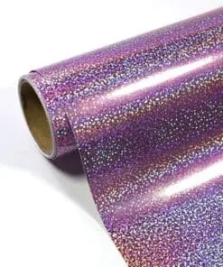 VINIL SPARKLE HOLOGRAPHIC ROSE GOLD DE 12" PULGADAS X 1.52MTS