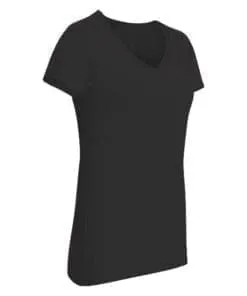 BLUSA TELA PIEL DE DURAZNO COLOR NEGRO TALLA S