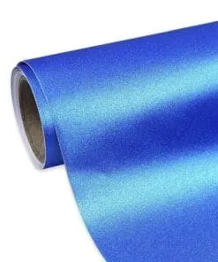 VINIL GLITTER BLUE DE 12" PULGADAS X 1.52MTS