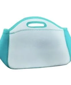 LONCHERA DE MANO COLOR VERDE PARA SUBLIMAR