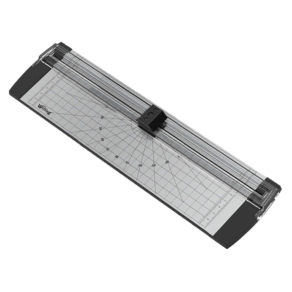 Mini cortadora de papel Cortadora de guillotina de 6 pulgadas (160 mm)  Longitud de corte Máquin KW-trio cortador de papel manual
