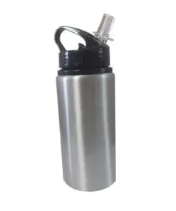 PACHON DE ALUMINIO GRIS DE 500ML PARA SUBLIMAR