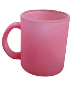 TAZA MAGICA NEVADA ROJA PARA SUBLIMAR