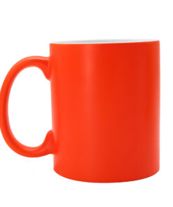 TAZAS FLUORESCENTE ROJA PARA SUBLIMAR