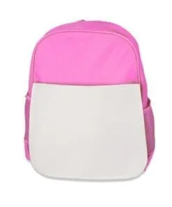 MOCHILA PARA SUBLIMAR COLOR ROSADO